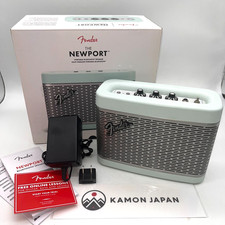 FENDER The NEWPORT Portable Bluetooth Speaker Blue Used from JP picture