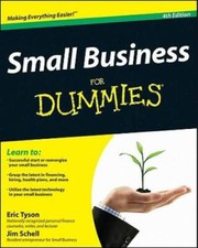 Small Business For Dummies - Paperback By Tyson, Eric - VERY GOOD picture