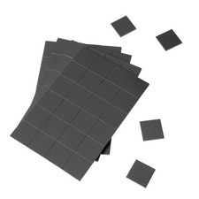 1 x 1 Inch Strong Flexible Self-Adhesive Magnetic Squares (96 Pieces) picture