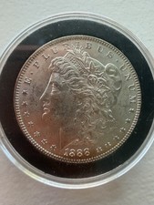 1888 P Morgan Silver Dollar BU Ungraded Toning picture