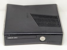 Xbox 360 Slim Gloss Black Console Only Tested & Working *READ DESCRIPTION* picture
