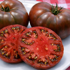 100 Heirloom Paul Robeson Tomato Seeds - NonGMO  Indeterminate picture