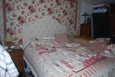 Huge LOT of waverly garden room vintage norfolk rose decorating items picture