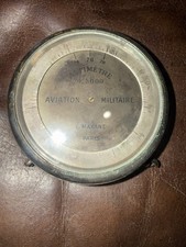 WW1 era French Military Air Service aircraft altimeter barometer picture