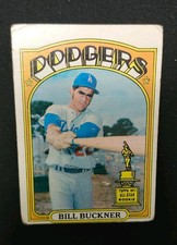 1972 Topps #114 Bill Buckner Gold Cup Rookie Dodgers Good  picture