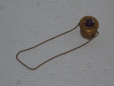 VTG WHITING & DAVIS GOLD TONE ACCORDION EXPANDABLE BEGGARS BAG PURSE TOP ONLY picture