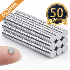 50/100/200 Piece Super Powerful Magnets Strong Disc Magnets for Fridge, DIY, Bui picture