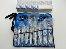 NOS Armstrong 52-630 9pc 12 Point Metric Full Polish Long Combination Wrench Set picture