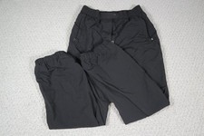 Vintage Obermeyer Snow Pants Womens 6 Black Ski Elastic Waist 00s 2390-02/03 picture