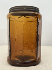 🟠 Antique WM Kimball & Co, Rochester NY Tobacco Cigar Jar Original ~ Damage picture