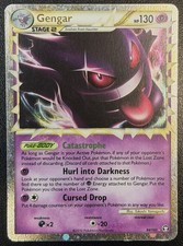 2010 Pokemon Triumphant Gengar Prime Holo 94/102 MP See Pictures  picture