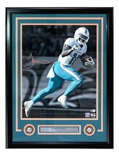 Tyreek Hill Signed Framed 16x20 Miami Dolphins Photo BAS picture