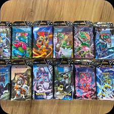 VINTAGE Nintendo Pokémon TCG Pokémon COMPLETE V DECKS Bundle SEALED UNOPENED picture