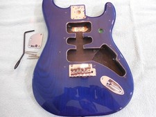 Fender Deluxe Stratocaster MIM Body w/Hardware Sapphire Blue. Pristine. picture