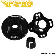VP-PRO 34mm Aluminum Clutch Flywheel 4 Pin Nitro RC Car Truck Buggy Racing picture