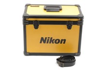 [ NEAR MINT ] Nikon Vintage Yellow Hard Aluminum Camera Trunk Case From JAPAN picture
