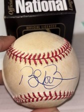 Brett Boone Autographed Signed Official Major League Baseball NO COA picture