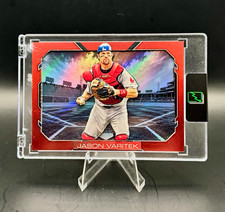 Card Madness Art Jason Varitek Custom 1/1 Boston Red Sox picture