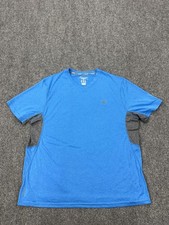 Champion Powertrain Shirt Mens XL Blue Short Sleeve Athletic Tee Top Training picture