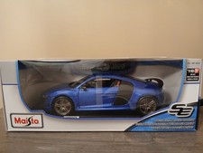 NEW-Audi R8 GT 1:18 Maisto Special Edition Diecast Model - Blue picture