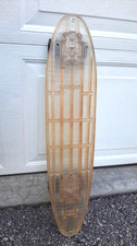 Vintage 1970's Era Roller Sports Inc. ProLine Clear Skateboard Translucent picture