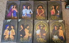 Zodiac Academy Collectors Edition by The Bookish Shop signed by author books 1-8 picture