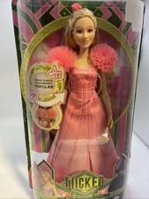 Mattel WICKED Singing Glinda Fashion Doll 🩷 Sings “Popular”🩷 - DAMAGED BOX picture