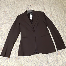 NWT Theory Size 4 Women Rory Tailor Oak (brown) blazer picture