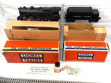 LIONEL 675 PRR 2-6-4 LOCOMOTIVE & 6466W LL TENDER - 1952 - C-8 - ORIGINAL BOXES picture