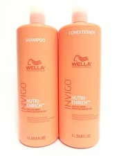(2 PACK)Wella Invigo Nutri-Enrich Deep Nourishing Shampoo & Conditioner Duo,33.8 picture