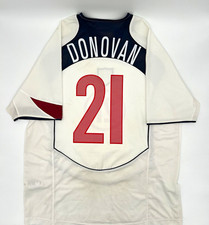 USMNT 2004/2005 Home Authentic Nike Donovan #10 Soccer Jersey (M) picture