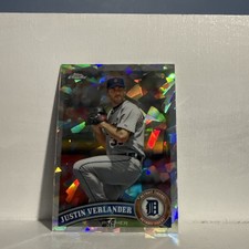 2011 Topps Chrome - Justin Verlander #115 Atomic Refractor /225 picture