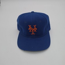 Vintage 80s NY Mets Sports Specialties Fitted Hat Size 7 Wool Green Bottom Cap picture