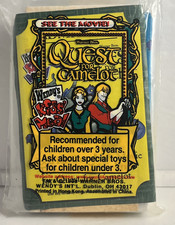 Vintage 1998 Wendy’s QUEST FOR CAMELOT Go Fish Card Game. New / Complete picture