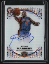 2025 Topps Pristine Basketball Stephon Marbury AUTO #PA-SM picture