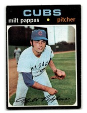 Milt Pappas 1971 Topps #441 Chicago Cubs Vintage Baseball Card picture