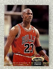 🔥1992-93 Topps Stadium Club Card #210🏀Michael Jordan Chicago Bulls HOF picture