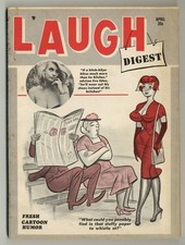 Laugh Digest 1962 Eve Eden, Pat Hutton Cartoon Comics Humorama Magazine M39441 picture