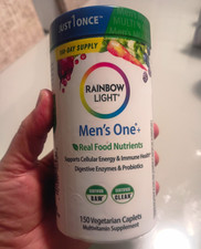 Rainbow Light Men's One+ Multivitamin Energy & Immune 150 Caplets picture