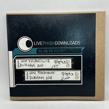 PHISH - Live Phish Downloads 05.08.93 UNH Fieldhouse Durham, 3 CD’s, Rare & OOP picture
