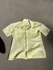 Vtg Mr California surf Disco Hippie 1950s 1960s Yellow Summer M picture
