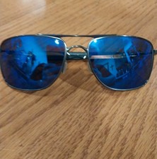Oakley Gauge 8 OO4124-0662 Gunmetal Gray Aviator Sunglasses 62-17 136  picture