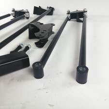 Parallel Rear Suspension Four 4 Link Kit for 64-73 Mustang fits qa1 shocks picture