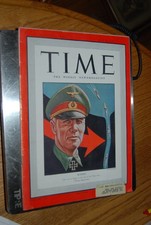 Original Time Magazine July 13, 1942 - ROMMEL - WWII Nazi Germany picture
