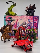 Vintage 1991 Bandai Ultraman Towards The Future Complete Figure Lot Playset Box picture
