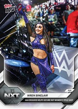 Wren Sinclair NXT AAA Disguise - 2026 WWE Topps NOW - Card 106 Presale picture