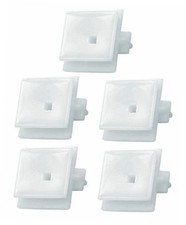  Set of 5 Square Door Panel Fastener Fits 1973-1986 Chevy and GM Pickup Trucks  picture