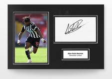 Allan Saint-Maximin Signed 12x8 Photo Display Newcastle United Memorabilia COA picture