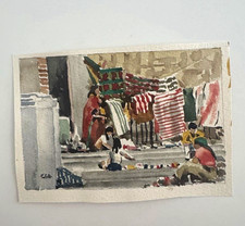 Eli Original Signed Watercolor Impressionist Painting Puerto Vallarta Figures picture