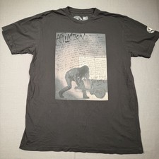 Affliction Shirt Mens 2XL Black Live Fast Rock Guitar Graphic Tee T-Shirt picture